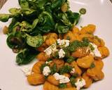 Carrot-ricotta gnocchi with mint pesto and hot honey recipe step 7 photo