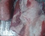 Foto del paso 1 de la receta: Tapa de bife de chorizo en crema con ensalada de perejil y huevo