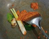 Foto langkah ke 3 dari resep Bumbu Merah Terong Ikan Tahu Tempe Sisa.