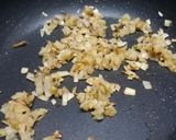 A picture of step 3 of Cabbage Sabzi.