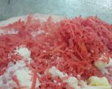 A picture of step 3 of Gajjar ka halwa.