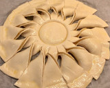 Foto del paso 10 de la receta: Estrella de hojaldre rellena de cabello de ángel, sin gluten
