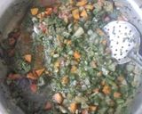 A picture of step 2 of Vegitable Pulav.