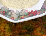 A picture of step 7 of Spicy Tomato Rava Upma.