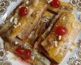 Foto del paso 4 de la receta: Bananas a la sartén con budín de pan