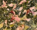 A picture of step 4 of Southern Style Collard Greens.