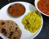 A picture of step 4 of Mangodi ki sabji.