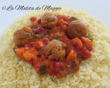 Foto del paso 17 de la receta: Cous cous con verduras y albóndigas de soja texturizada