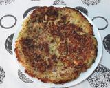 Pas rețetă Turta la tigaie cu dovlecei și speck 10 fotografie