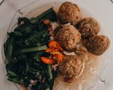 Foto langkah ke 5 dari resep Bakso Tempe | Bola-bola Tempe.