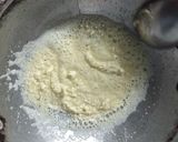 A picture of step 1 of Rava(suji)-Besan Barfi (Semolina-Gram Flour Barfi).
