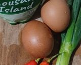 Foto langkah ke 1 dari resep Telur Dadar Mayonnaise Ala Malaysia.