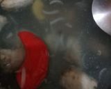A picture of step 2 of Chicken Yakhni/Stock.