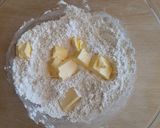 A picture of step 2 of Chilli Jam & Cheddar Scones.
