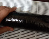 Foto langkah ke 5 dari resep Kimbab Nasi Uduk Oseng Tempe.