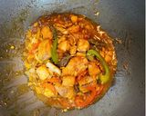 Foto langkah ke 4 dari resep Ikan Kakap Putih Barramundi Masak Paprika.