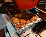 A picture of step 5 of Baked Buffalo Wings.