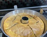 Foto langkah ke 7 dari resep Chiffon Pandan Ketan Hitam.