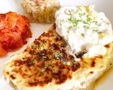 Foto del paso 9 de la receta: Naan (pan plano) keto, con mantequilla y ajo