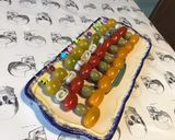 Une image de l'étape 6 de Minis brochettes tomates, olives et anchois marinés.