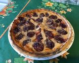 Une image de l'étape 15 de Tarte aux prunes d'ente et fruits confits (pâte brisée sarrasin, prune, épeautre).