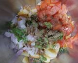 A picture of step 4 of Spicy Tangy Aloo Chaat.