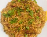 A picture of step 8 of Roasted baigan bharta.