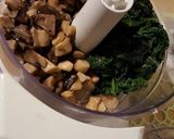 A picture of step 2 of Cannelloni with Ricotta, Spinach, and Porcini Mushrooms.