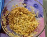 A picture of step 2 of Kunafa Chocolate.