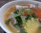 Hình bước làm 4 của món Canh cá nấu ngót
