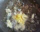 A picture of step 1 of Mogri and Eggplant Curry.