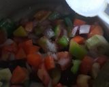 A picture of step 5 of Minestrone Soup From Homemade Vegetable Stock.
