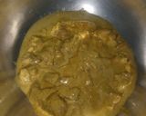 A picture of step 2 of Tikka karhai.
