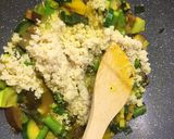 Spárgás couscous-kuszkusz recept fázis 5 fotója