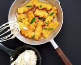A picture of step 7 of Spicy grilled Pineapple with Coconut Cream.