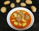 Foto del paso 13 de la receta Guiso de aguja de cerdo con patatas a la pimentón ahumado