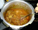 A picture of step 4 of Mutton curry.