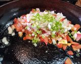 A picture of step 3 of Sonoran Machaca Burritos.