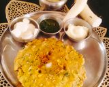 A picture of step 5 of Jowar methi thepla (Sindhi style jowar methi dhoda).