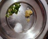 A picture of step 1 of Spicy healthy Semolina& Paneer Bites.