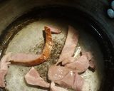 A picture of step 2 of Rutabaga with Ham.