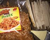 Hình bước làm 1 của món Bánh tráng nướng
