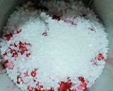 A picture of step 1 of Pomegranate fresh juice.