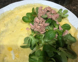 Foto del paso 3 de la receta: Tortilla de atún y canónigos