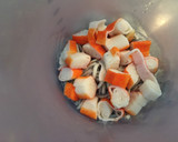 Foto del paso 3 de la receta: Volovanes con crema de gulas y cangrejo