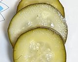 A picture of step 4 of 24 Hour/Overnight Pickles.