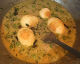 A picture of step 11 of Egg Methi Matar Malai.