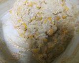 A picture of step 4 of Corn fritter.
