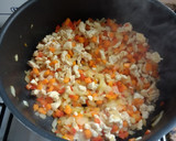 Foto del paso 4 de la receta: Arroz salteado con pollo