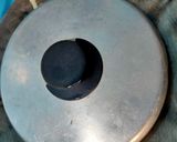 A picture of step 5 of Uttapam made of rava / sooji.